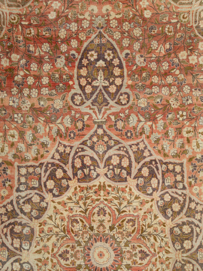 Antique Persian Tabriz Carpet, No.11500 - Gsblank