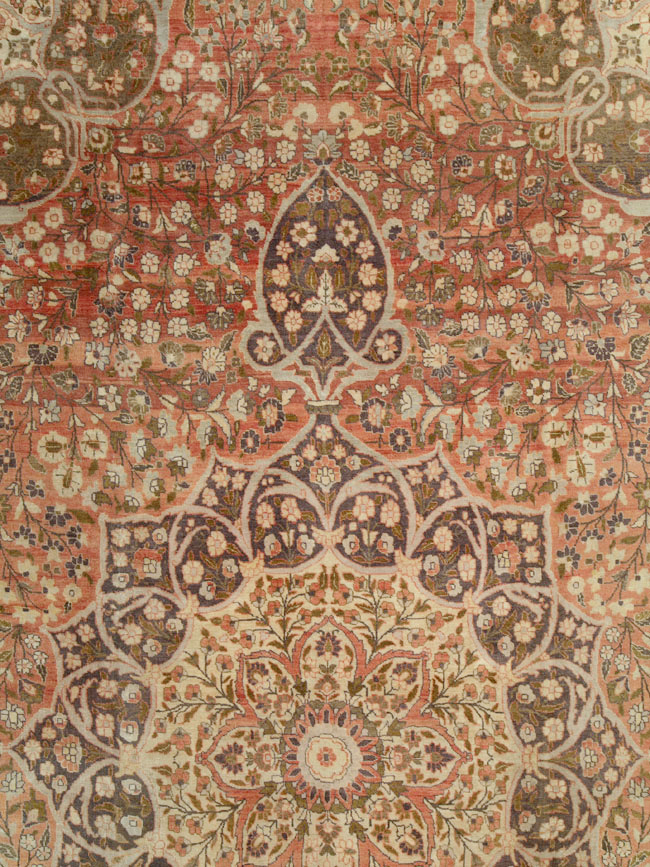 Antique Persian Tabriz Carpet, No.11500 - Gsblank