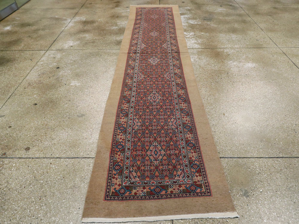Antique Persian Serab Runner, No.11515 - Gsblank