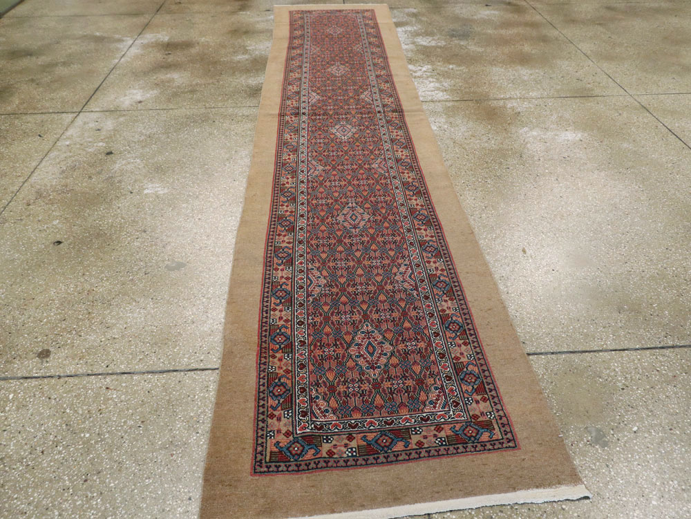 Antique Persian Serab Runner, No.11515 - Gsblank