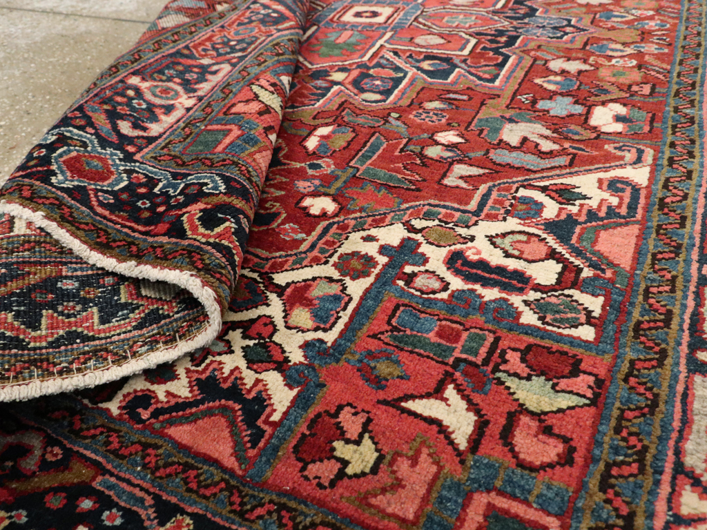 Vintage Persian Heriz Carpet, No.11529 - Gsblank
