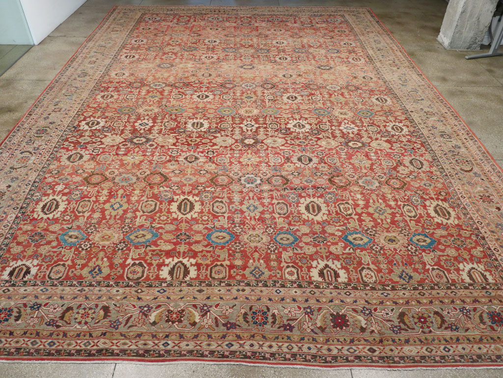 Antique Persian Mahal Carpet, No.11541 - Gsblank