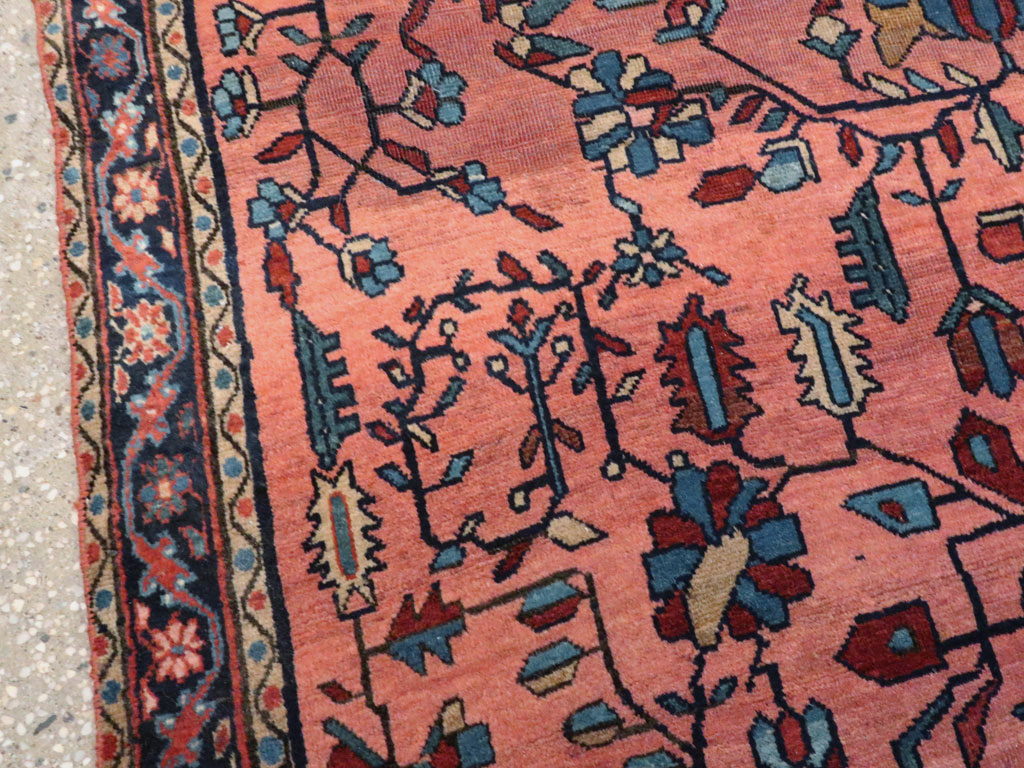 Antique Persian Sarouk Mohajeran Rug, No.11546 - Gsblank