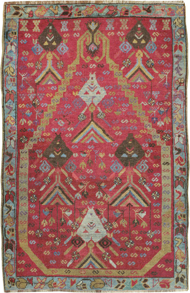 Antique Turkish Ghiordes Rug, No.11548 - Gsblank