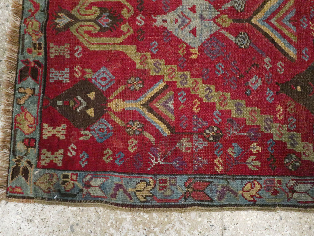 Antique Turkish Ghiordes Rug, No.11548 - Gsblank
