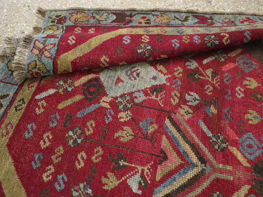 Antique Turkish Ghiordes Rug, No.11548 - Gsblank