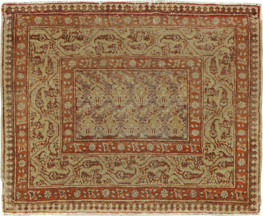 Antique Persian Tabriz Haji Jalili Rug, No.11613 - Gsblank