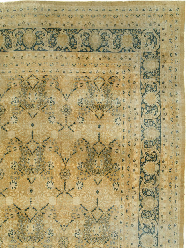 Antique Indo-Tabriz Carpet, No.11637 - Gsblank