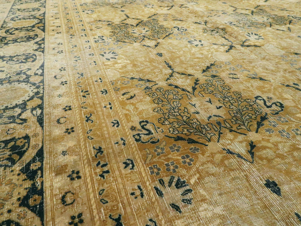 Antique Indo-Tabriz Carpet, No.11637 - Gsblank