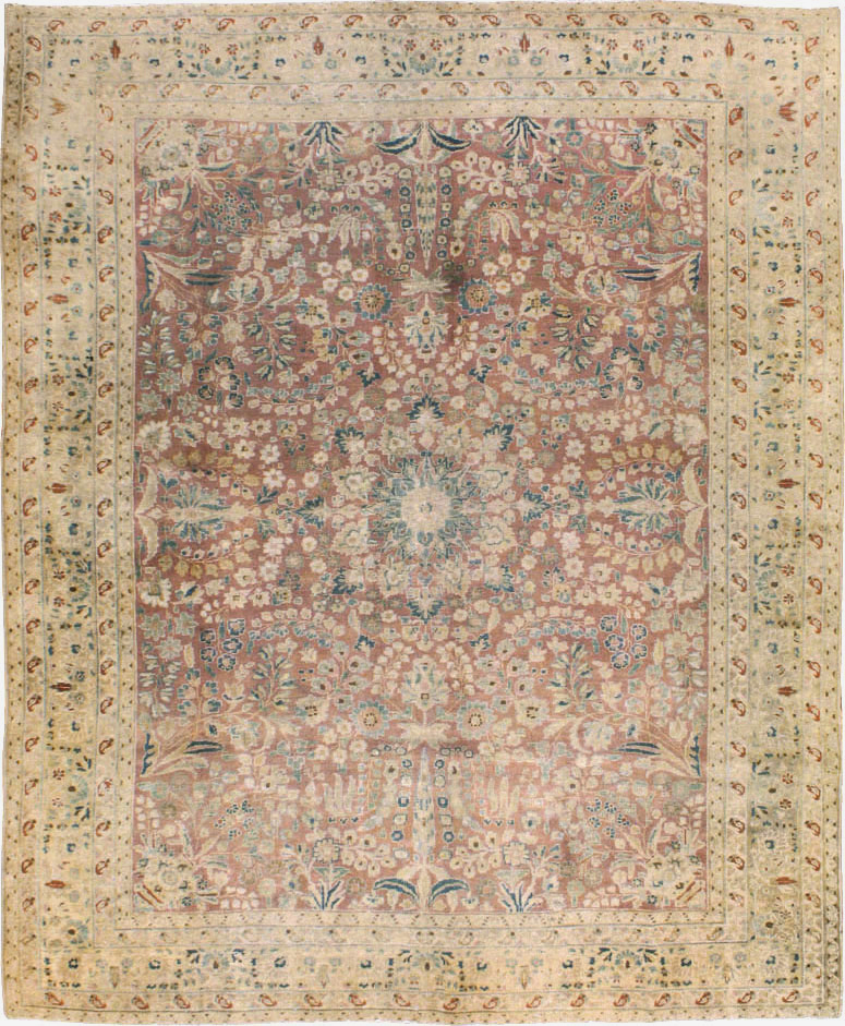 Antique Persian Lavar Kerman Carpet, No.11638 - Gsblank