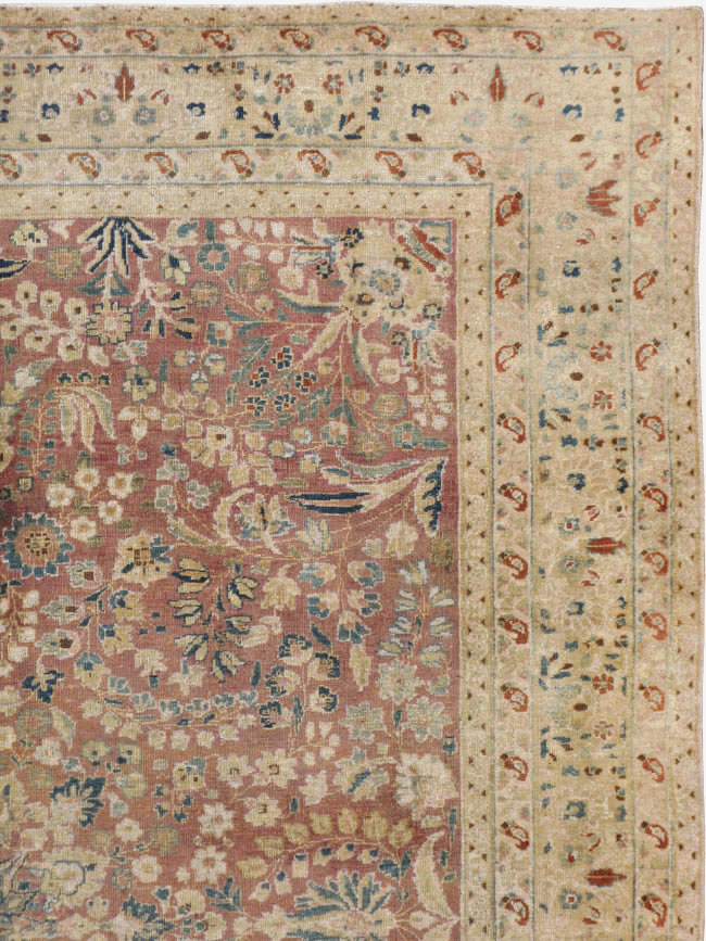 Antique Persian Lavar Kerman Carpet, No.11638 - Gsblank
