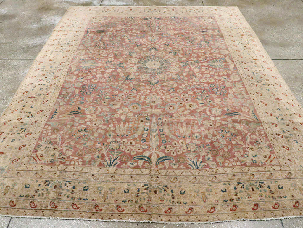 Antique Persian Lavar Kerman Carpet, No.11638 - Gsblank