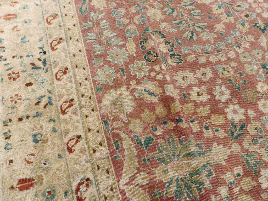 Antique Persian Lavar Kerman Carpet, No.11638 - Gsblank
