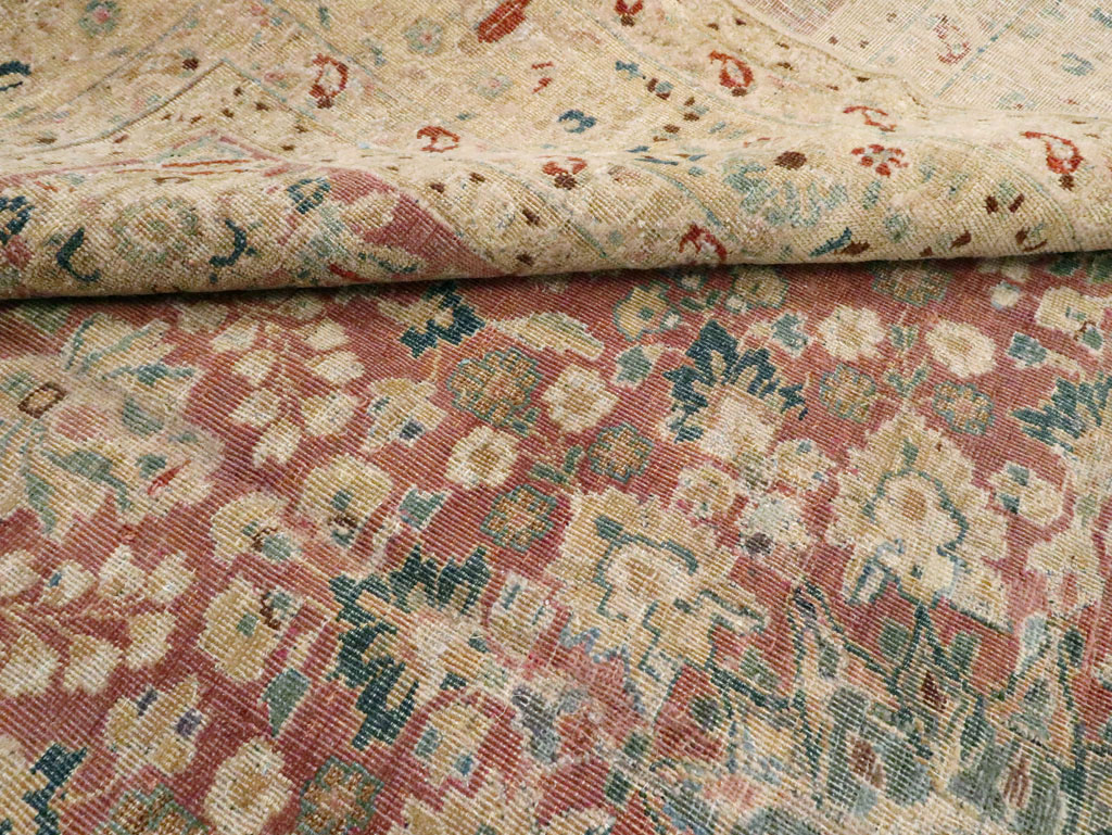 Antique Persian Lavar Kerman Carpet, No.11638 - Gsblank