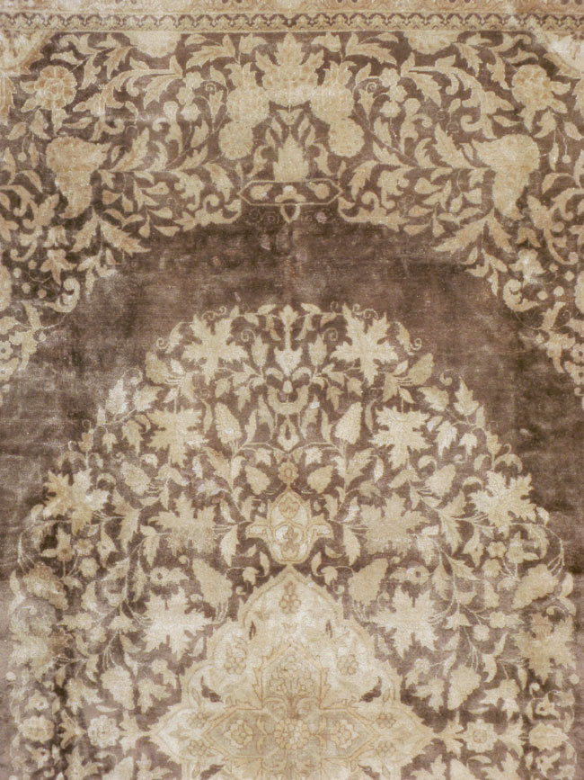 Vintage Persian Tabriz Carpet, No.11675 - Gsblank