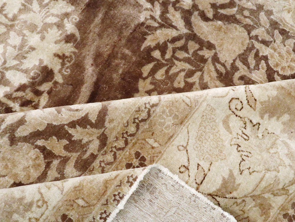 Vintage Persian Tabriz Carpet, No.11675 - Gsblank