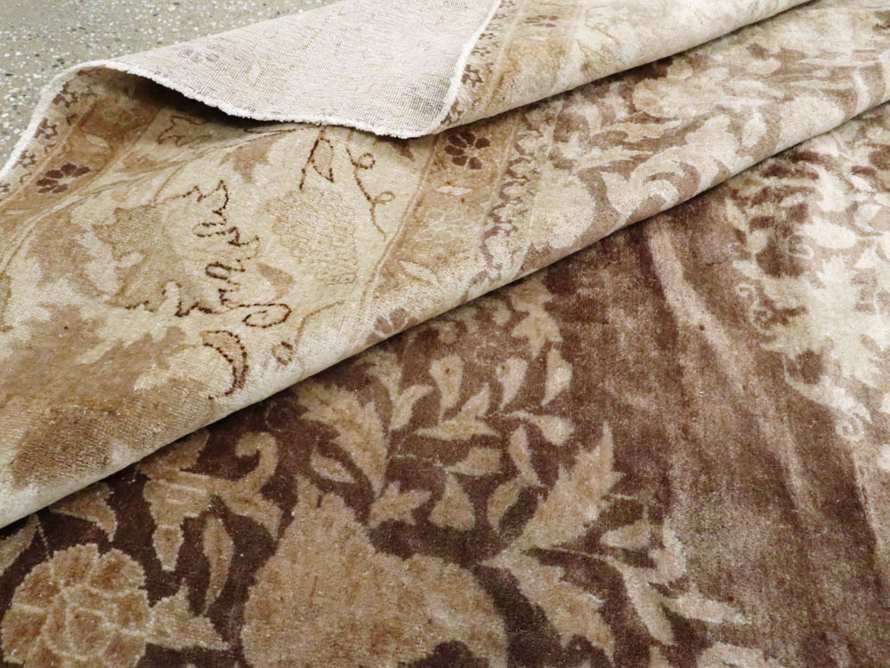 Vintage Persian Tabriz Carpet, No.11675 - Gsblank