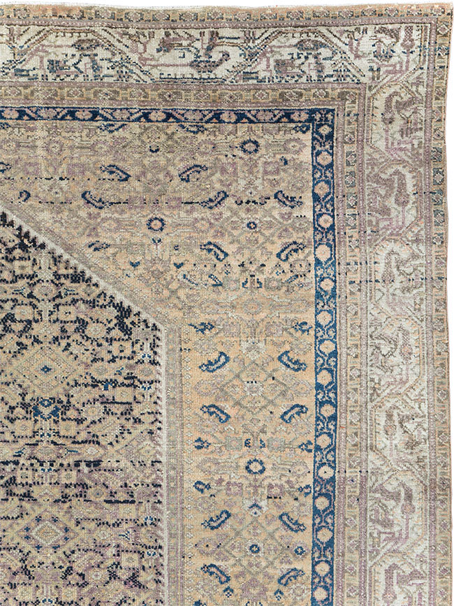 Antique Persian Malayer Gallery Carpet, No.11685 - Gsblank