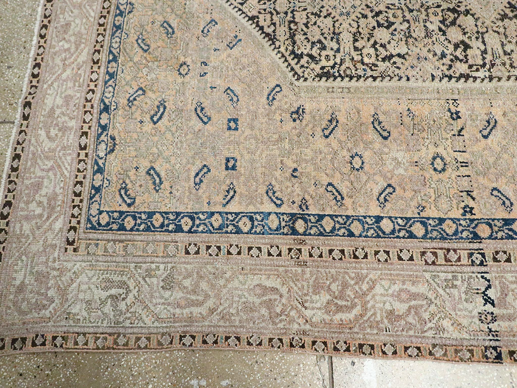 Antique Persian Malayer Gallery Carpet, No.11685 - Gsblank