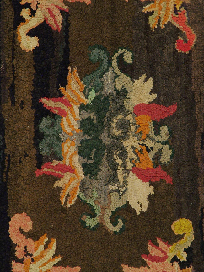 Vintage American Hook Rug, No.11726 - Gsblank