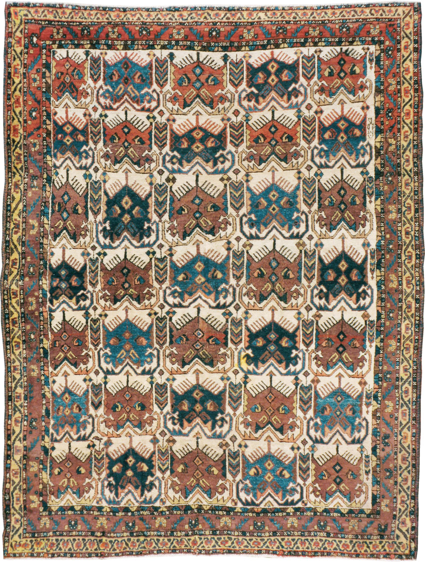 Antique Persian Afshar Rug, No.11750 - Gsblank