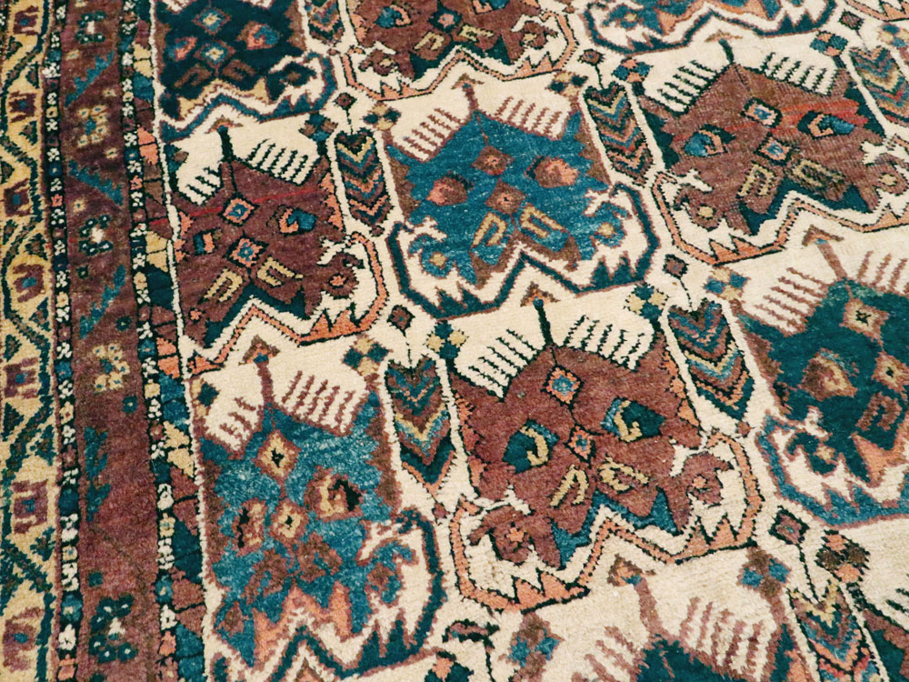 Antique Persian Afshar Rug, No.11750 - Gsblank
