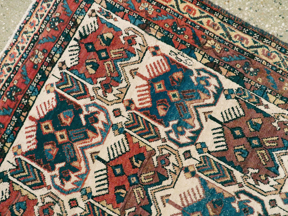 Antique Persian Afshar Rug, No.11750 - Gsblank