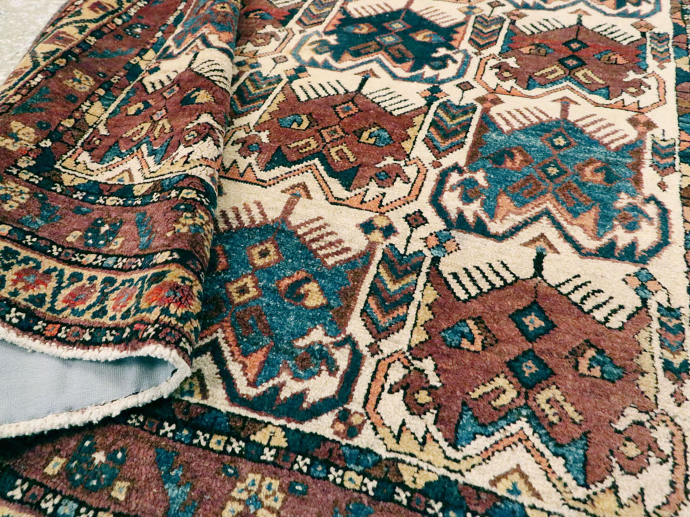 Antique Persian Afshar Rug, No.11750 - Gsblank