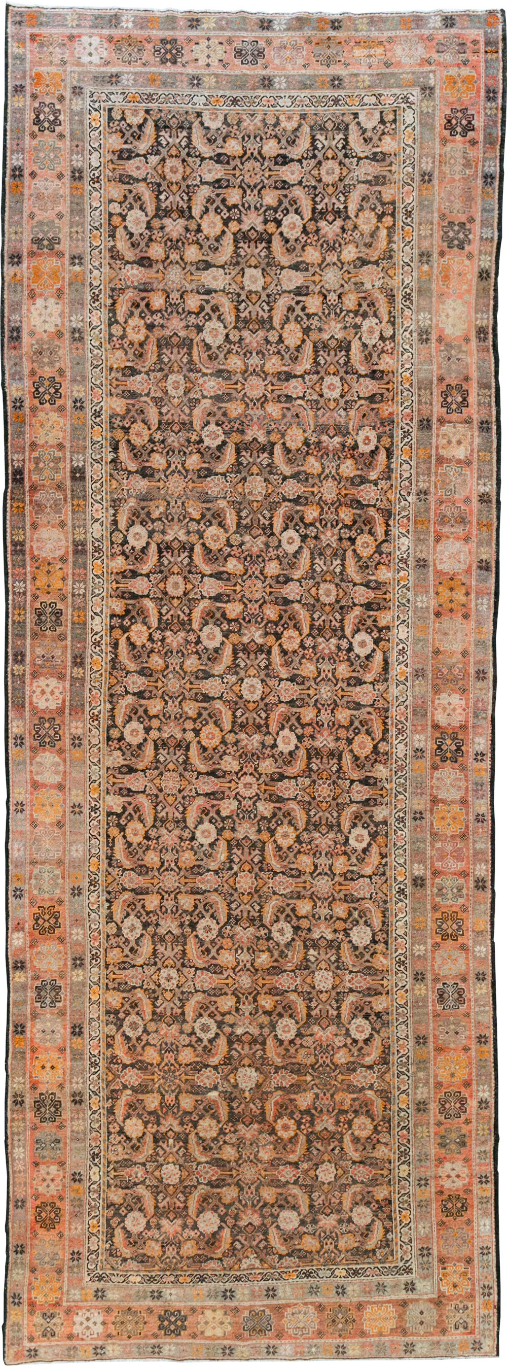 Antique Persian Mahal Gallery Rug, No.11753 - Gsblank