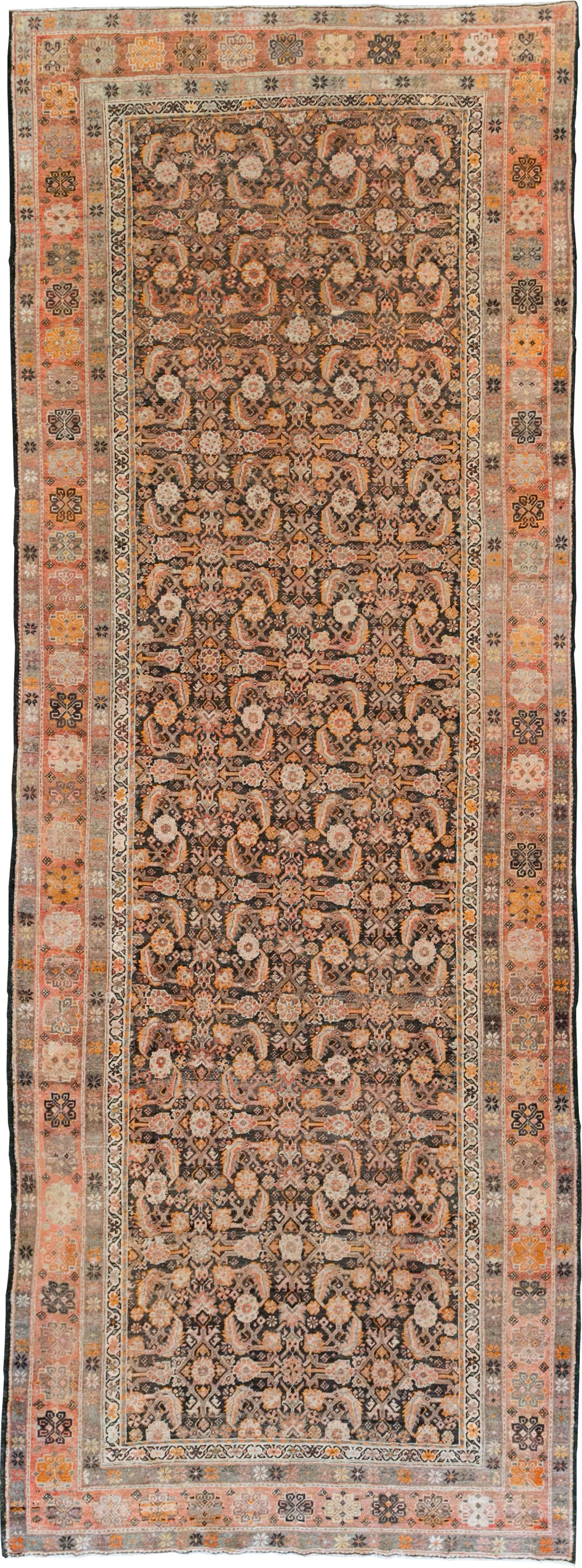 Antique Persian Mahal Gallery Rug, No.11753 - Gsblank