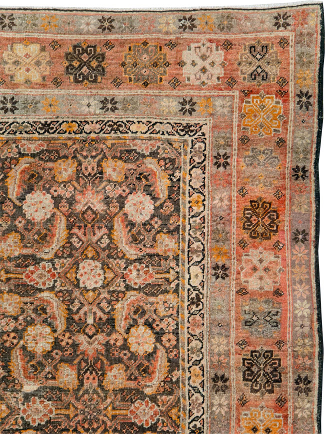 Antique Persian Mahal Gallery Rug, No.11753 - Gsblank
