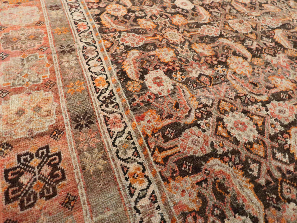 Antique Persian Mahal Gallery Rug, No.11753 - Gsblank