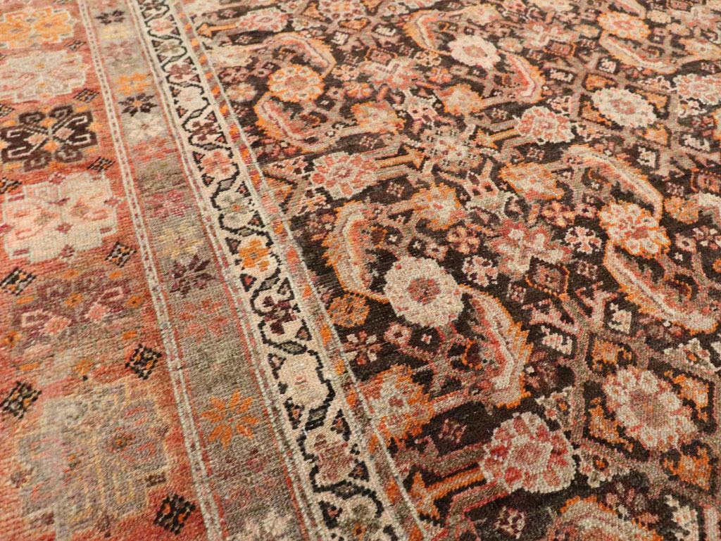Antique Persian Mahal Gallery Rug, No.11753 - Gsblank