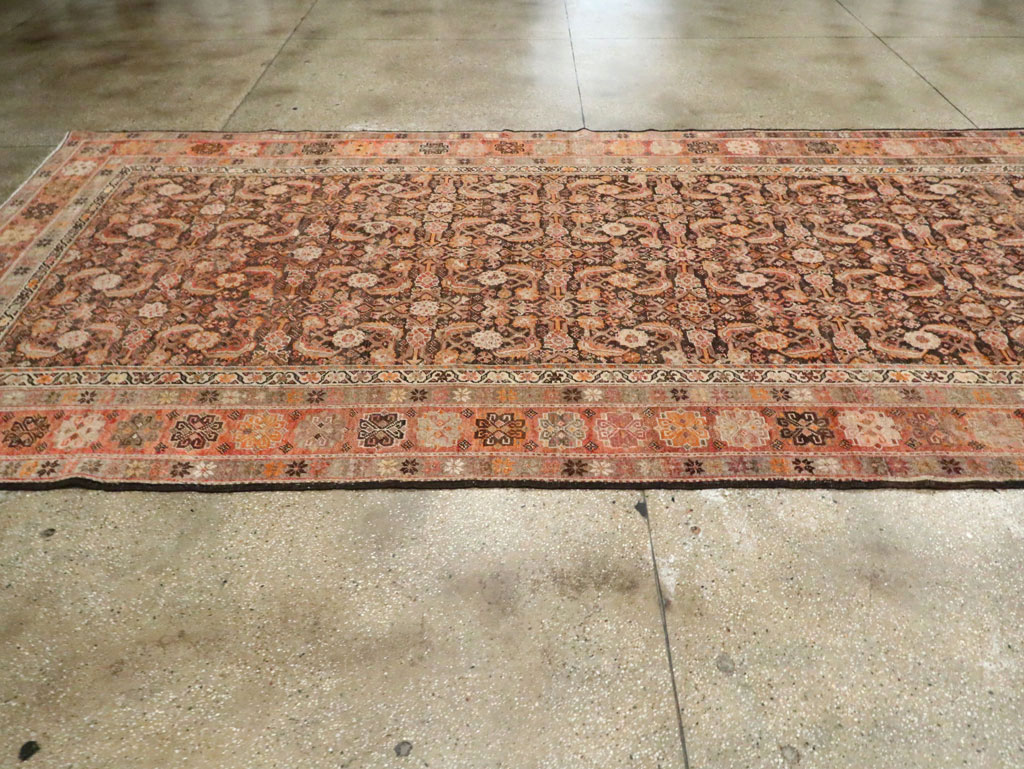 Antique Persian Mahal Gallery Rug, No.11753 - Gsblank