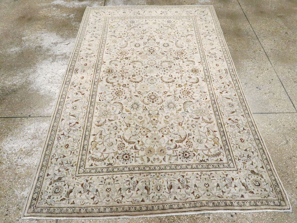 Vintage Persian Kashan Rug, No.11757 - Gsblank