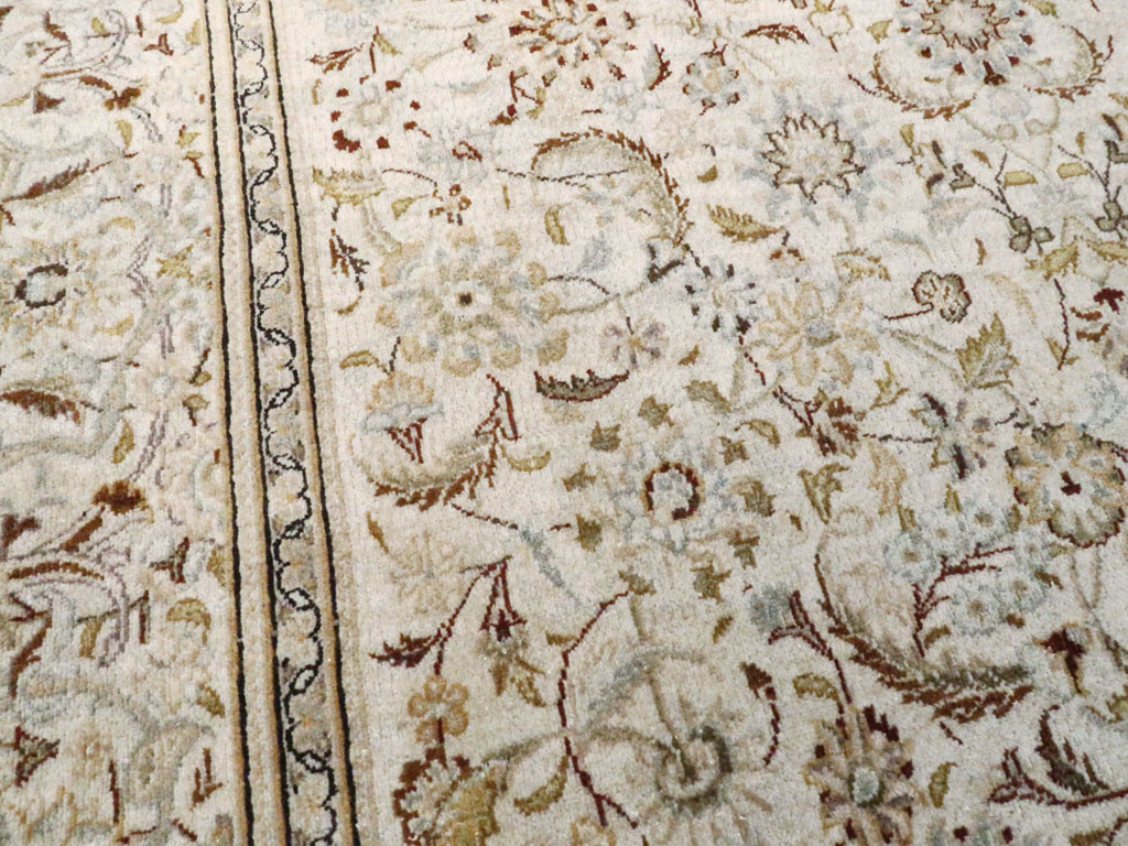 Vintage Persian Kashan Rug, No.11757 - Gsblank