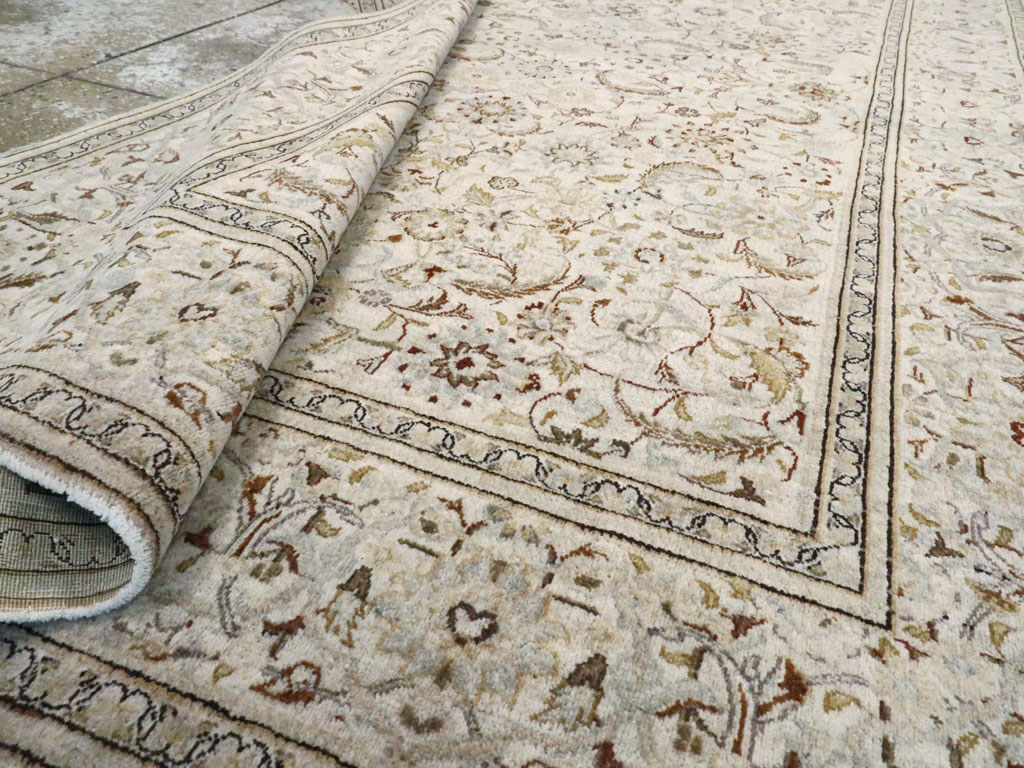 Vintage Persian Kashan Rug, No.11757 - Gsblank