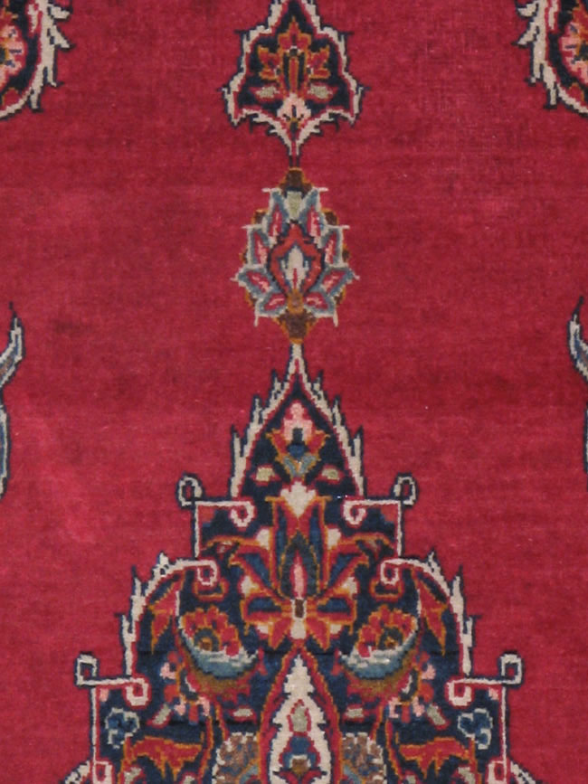 Vintage Persian Kashan Rug, No.11758 - Gsblank