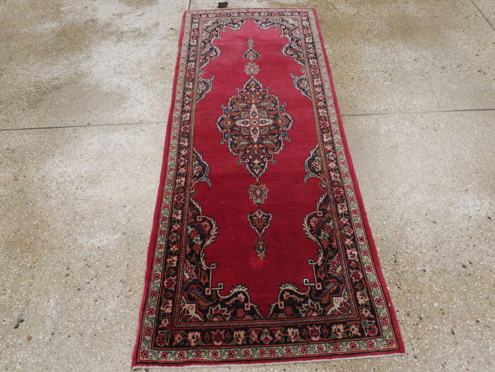 Vintage Persian Kashan Rug, No.11758 - Gsblank