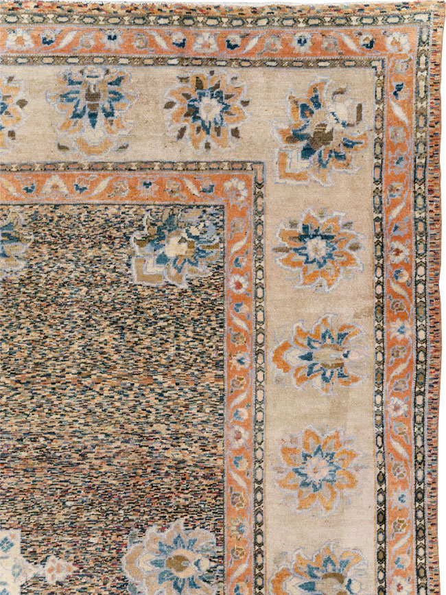 Vintage Persian Mahal Room Size Carpet, No.11759 - Gsblank