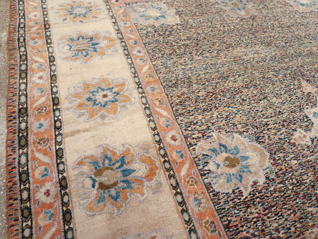 Vintage Persian Mahal Room Size Carpet, No.11759 - Gsblank