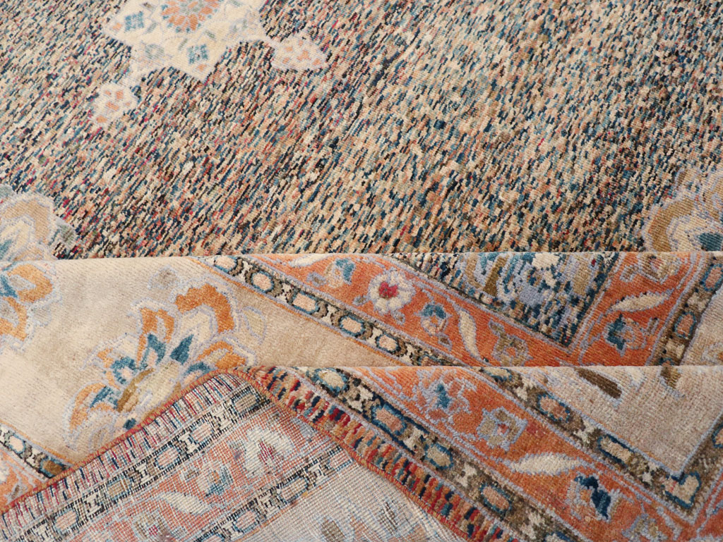 Vintage Persian Mahal Room Size Carpet, No.11759 - Gsblank