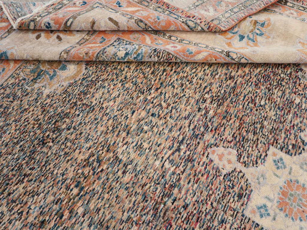 Vintage Persian Mahal Room Size Carpet, No.11759 - Gsblank