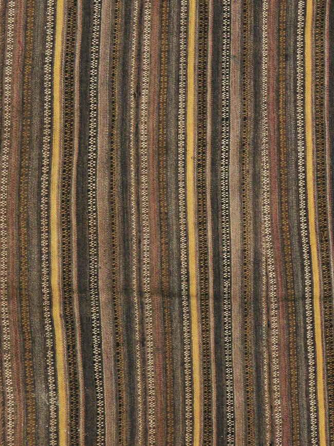 Vintage Turkish Flatweave Kilim Rug, No.11761 - Gsblank