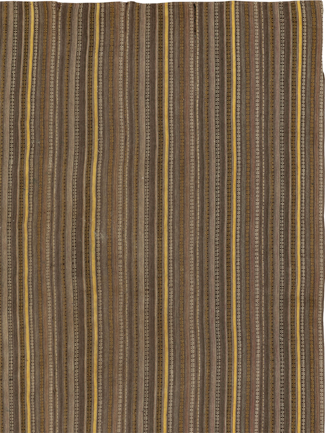 Vintage Turkish Flatweave Kilim Rug, No.11761 - Gsblank