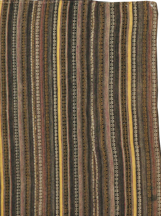 Vintage Turkish Flatweave Kilim Rug, No.11761 - Gsblank