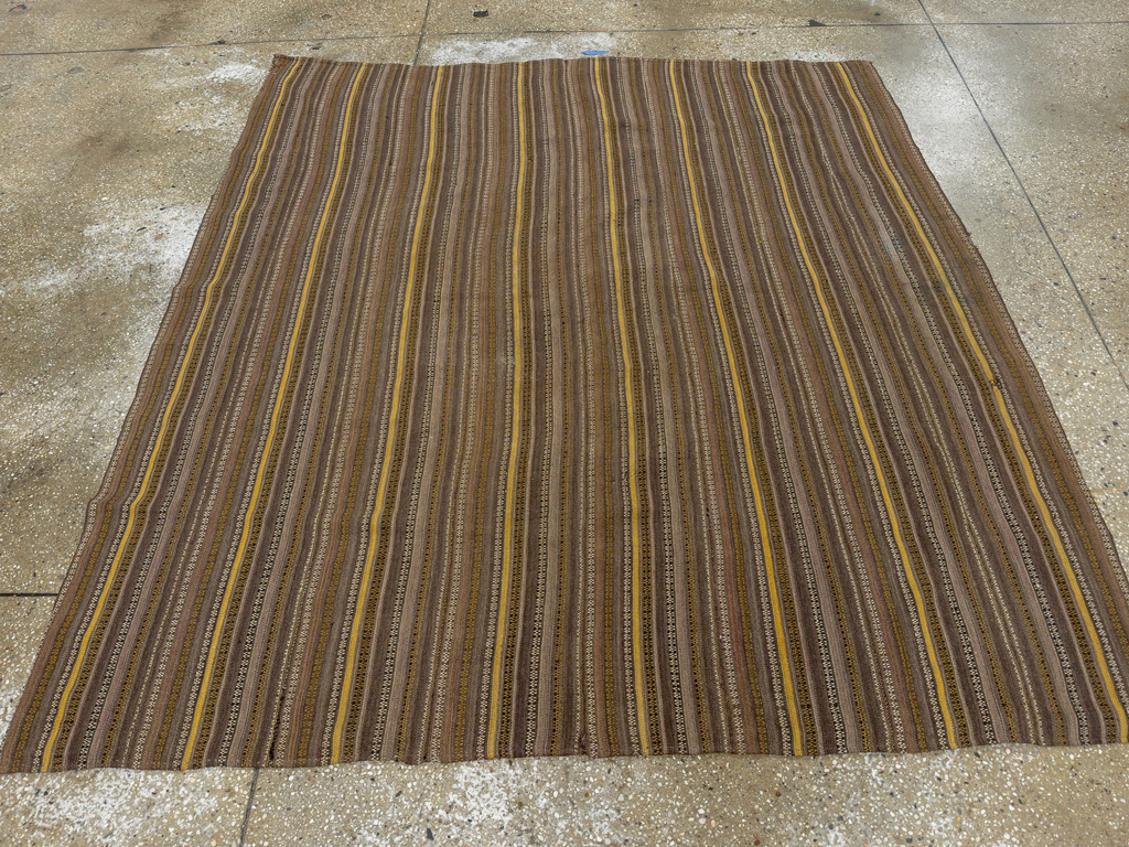 Vintage Turkish Flatweave Kilim Rug, No.11761 - Gsblank