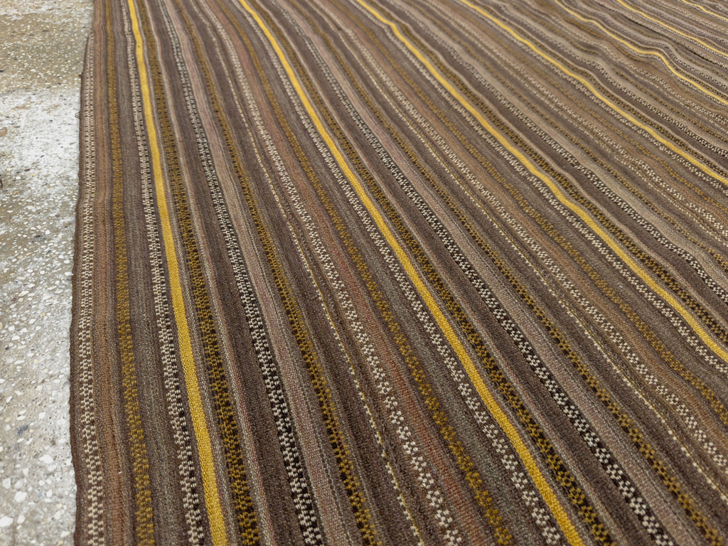 Vintage Turkish Flatweave Kilim Rug, No.11761 - Gsblank