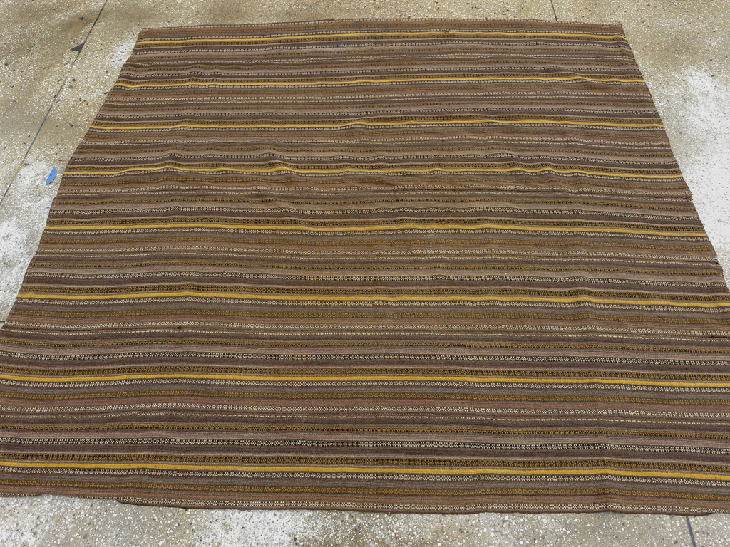 Vintage Turkish Flatweave Kilim Rug, No.11761 - Gsblank