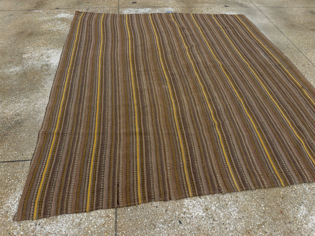 Vintage Turkish Flatweave Kilim Rug, No.11761 - Gsblank